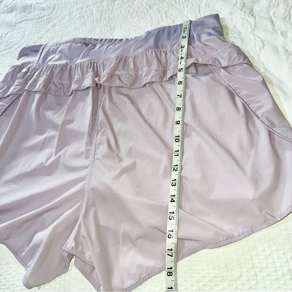 Fabletics Women's Lavender Purple Athletic / Sport Layered Shorts 1X Loungewear - Picture 9 of 12